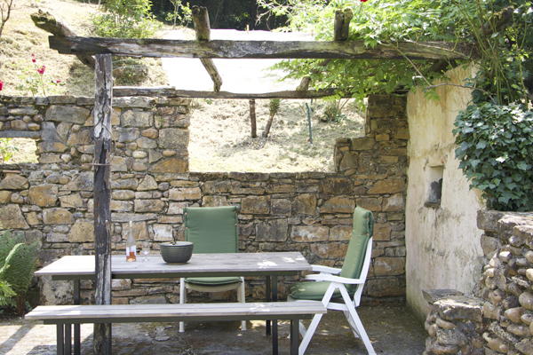 jardin - diffrentes terrasses